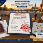 Certified Translation for Schengen Visa from Egypt Cairo – Embassy Accepted Translation Services COT