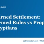 UK Earned Settlement: Confirmed Rules vs Proposals for Egyptians